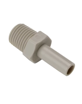 STEM ADAPTER BSPT(R) THREAD  1/4 NPT, TUBE SIZE  3/8 - HCJ3/8-N02G