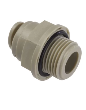 MALE CONNECTOR  THREAD G 1/2 , TUBE SIZE  3/8 - HPC3/8-G04G