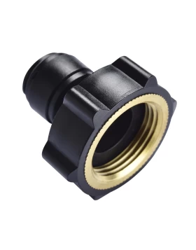 FEMALE ADAPTER 3/4 NPT, TUBE SIZE OD6 - HCF06-NH06B