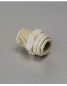 MALE CONNECTOR  THREAD  1/2 NPT, TUBE SIZE  1/4 - HPC1/4-N04G
