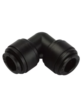 UNION ELBOW OD22 - OD22 BLACK - HUL2222B