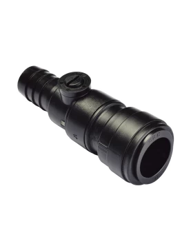 BARB CONNECTOR VALVE 1/2'- OD15 CONNECTOR - HCVB15-1/2B