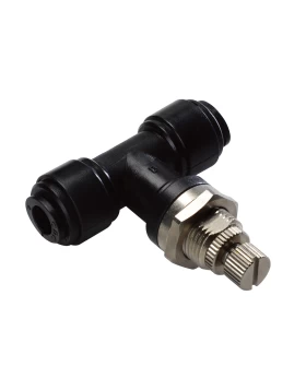FLOW CONTROL UNION CONNECTOR OD10 - OD10 BLACK - HSTB1010B