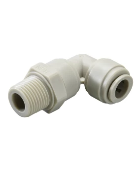 SWIVEL MALE ELBOW BSPT(R) THREAD  1/4 NPT, TUBE SIZE  5/16 - HRPL5/16-N02G