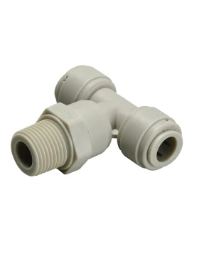 SWIVEL MALE BRANCH TEE BSPT(R) THREAD  3/8 NPT, TUBE SIZE  5/16 - HRPT5/16-N03G
