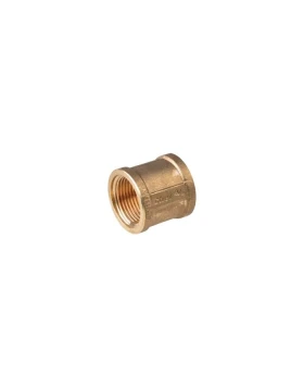 BRASS COUPLING 1 1/4 PLUSCHERBROS