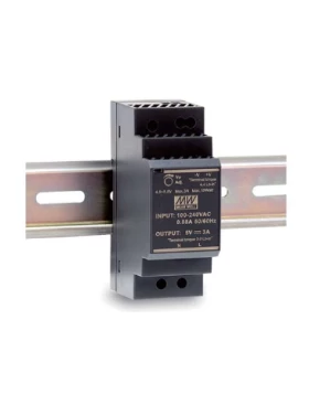 ΤΡΟΦΟΔΟΤΙΚΟ ΡΑΓΑΣ 36W/24VDC/1.5A ULTRA SLIM HDR-30-24 MEAN WELL