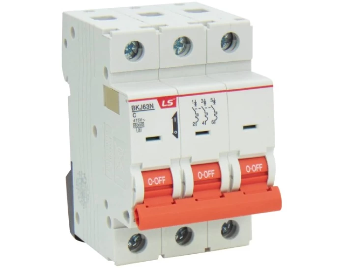 (Preview 1) MINIATURE CIRCUIT BREAKER 3P C 16A 6kA 415VAC BKJ63N LG