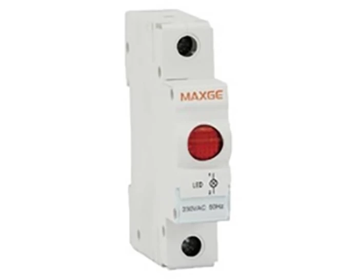 (Preview 1) INDICATOR LIGHT LED DIN RAIL 230VAC RED EPSL MAXGE
