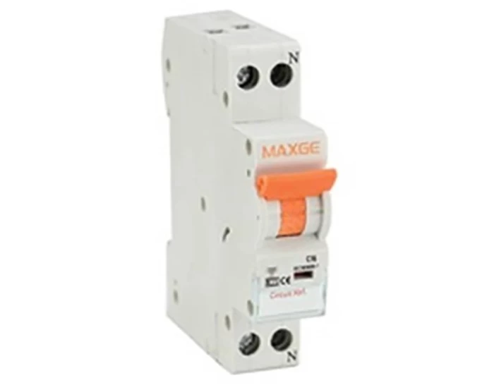 (Preview 1) MINIATURE CIRCUIT BREAKER 1P+N C 16A 6kA 230VAC EPB-DPN MAXGE