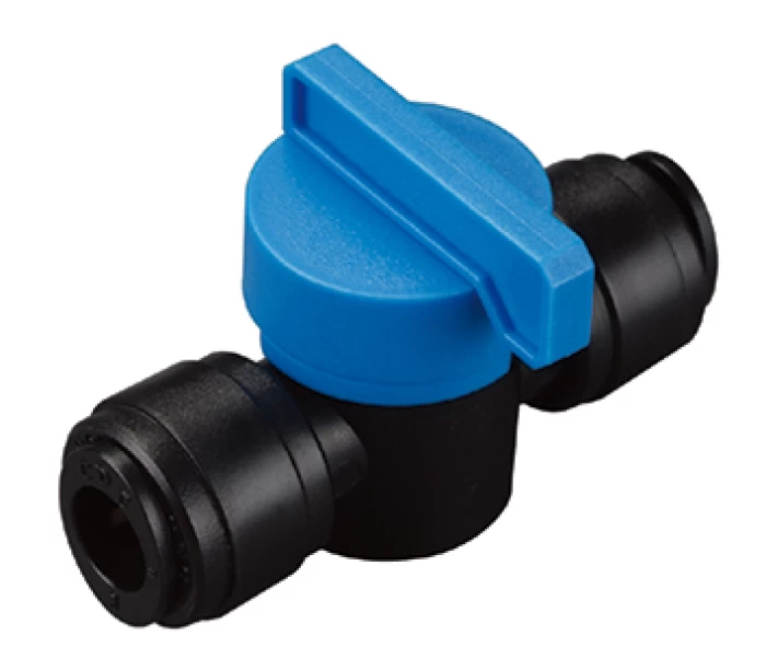 (Preview 1) BALL VALVE  OD10 - OD10 BLACK - HBVU1010B