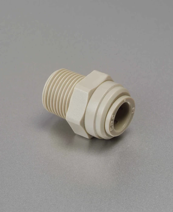 (Preview 1) MALE CONNECTOR  THREAD  1/2 NPT, TUBE SIZE  3/8 - HPC3/8-N04G