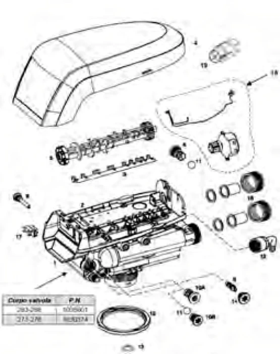 (Preview 1) TOP PLATE SWITCH KIT 255-263-268 5A    - H.S. 84819000