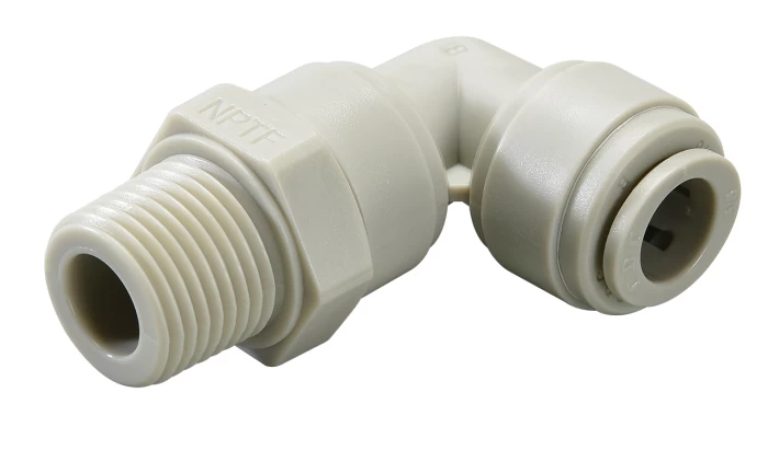 (Preview 1) SWIVEL MALE ELBOW BSPT(R) THREAD  3/8 NPT, TUBE SIZE  5/16 - HRPL5/16-N03G