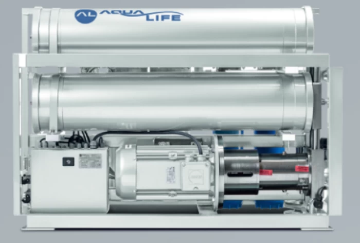 (Preview 1) SHIP DESALINATION UNIT WITH ENERGY RECOVERY SYSTEM AND INTEGRATED AUTOMATIC PR