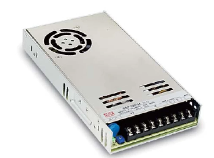 (Preview 1) POWER SUPPLY 321.6W/48VDC/6.7A PFC LOW PROFILE RSP-320-48 MEAN WELL