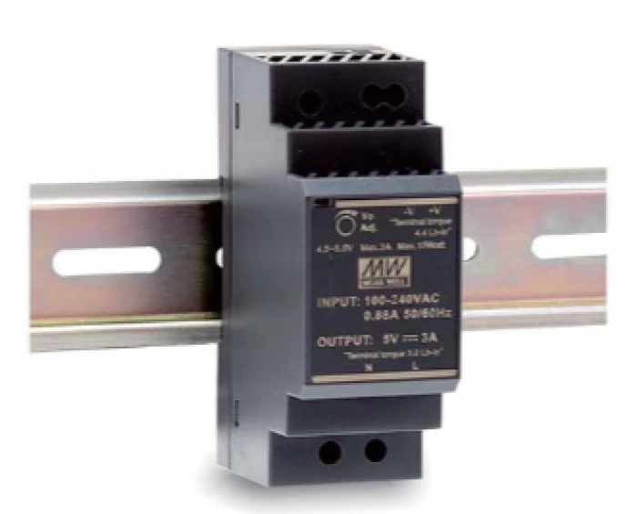 (Preview 1) DIN RAIL POWER SUPPLY 24W/12VDC/2A ULTRA SLIM HDR-30-12 MEAN WELL