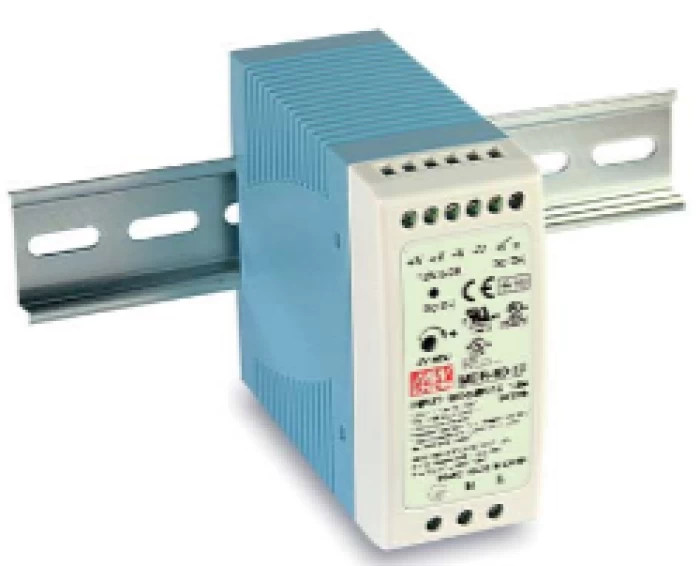 (Preview 1) DIN RAIL POWER SUPPLY 60W/24VDC/2.5A PFC ULTRA SLIM MDR-60-24 MEAN WELL