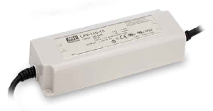 (Preview 1) LED DRIVER 151.2W/24VDC/6.3A IP67 LPV-150-24 MEAN WELL