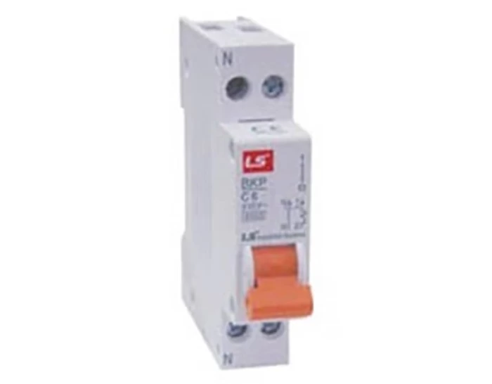 MINIATURE CIRCUIT BREAKER 1P+N C 20A 4.5kA 230VAC BKP LG