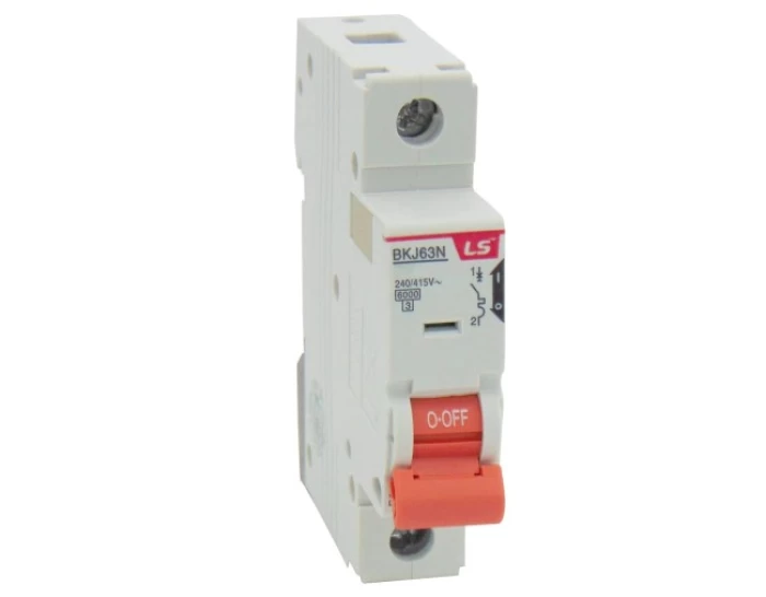 ΑΣΦΑΛΕΙΑ ΡΑΓΑΣ 1P C 4A 6kA 240/415VAC BKJ63N LG