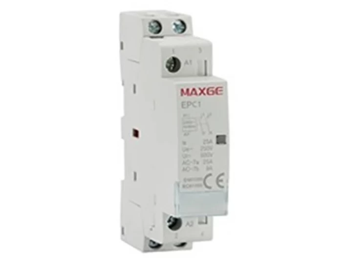 LOAD-SHEDDING RELAY DIN RAIL 2P 2NO 25A 230VAC EPC1 MAXGE