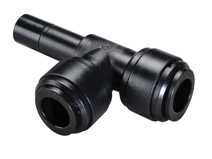 BRANCH STEM TEE OD6 - OD6 BLACK - HSJ0606B