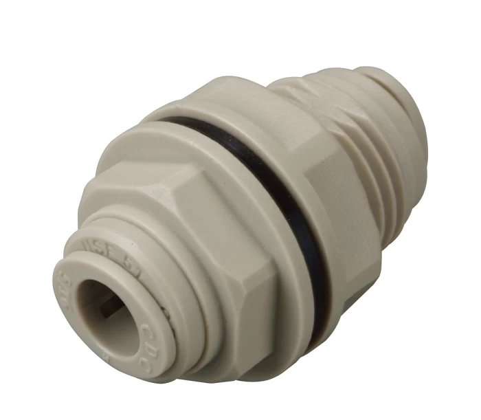 BULKHEAD CONNECTOR 1/4-1/4 - HMM1/4-1/4G