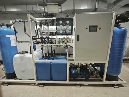 Seawater Desalination System Capacity up to 70 m³/day with Energy Recovery