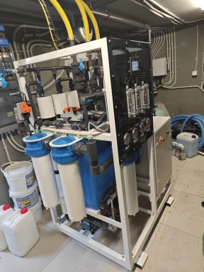 Desalination of Brackish Borehole Water Capacity 19 m³/day