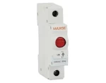 (Thumb 1) INDICATOR LIGHT LED DIN RAIL 230VAC RED EPSL MAXGE