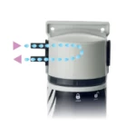 (Thumb 1) SINGLE FILTER HEAD - 3/8 BSP CONNECTION - INLET LEFT, OUTLET LEFT