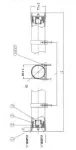 (Thumb 2) MWG RO VESSEL FRP 2,5 INCH END-PORT 300 PSI 2540 1/4 INCH BSPT F - 1/4 INCH BSPT