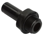 (Thumb 1) STEM ADAPTER BSPP THREAD G3/4 , TUBE SIZE OD22, BLACK - HCJ22G06B
