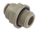 (Thumb 1) MALE CONNECTOR  THREAD G 1/8 , TUBE SIZE  3/8 - HPC3/8-G01G