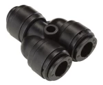 (Thumb 1) TWO WAY DIVIDER OD10 - OD8 BLACK - HUY1008B