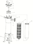 (Thumb 1) MWG BAG FILTER L= 32 - 5 MICRON    - H.S. 84819000