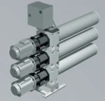 (Thumb 1) SEAWATER DESALINATION UNIT WITH ENERGY RECOVERY SYSTEM (ELECTRIC MOTOR, PUMP, ME