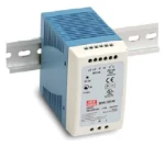 (Thumb 1) DIN RAIL POWER SUPPLY 96W/24VDC/4A PFC ULTRA SLIM MDR-100-24 MEAN WELL